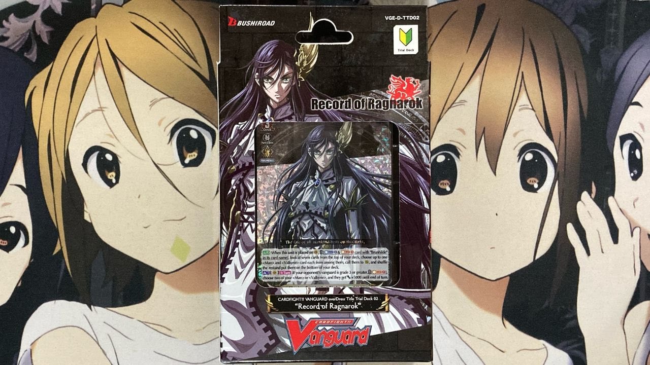 Opening My Record of Ragnarok Cardfight Vanguard Title Booster Trial Deck  English