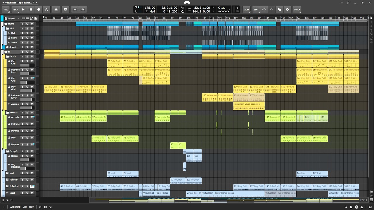Virtual Riot - Paper Planes (TOavn Remake)