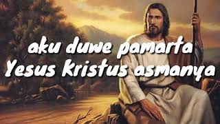 Aku duwe pamarta // no vocal