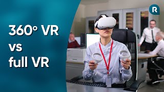 Virtual Reality Training: 360º VR vs Full VR screenshot 2