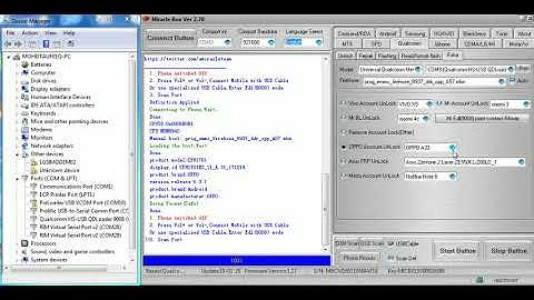 Oppo a57 Frp Unlock Done Just One Click With Miracle Box