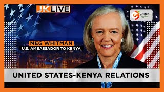 JKLIVE | Kenya - United States Relations with US Amb to Kenya Meg Whitman screenshot 4