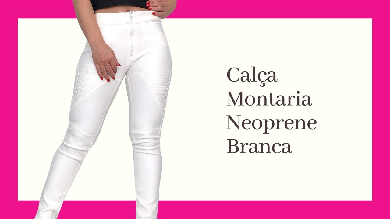 calça branca montaria