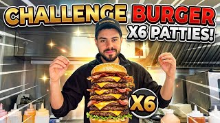 I Made The Biggest Smash Burger On My Truck 🍔🔥Burger Challenge
