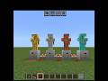 Minecraft dancing armour stand