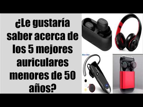 Los 5 ❤️ Mejores Auriculares Menores De 50