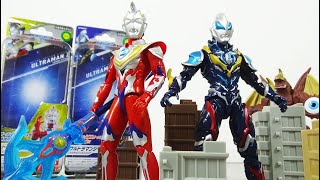 [主役が揃う] ウルトラアクションフィギュア ウルトラマンZ ガンマフューチャー ＆ ウルトラマンジード ギャラクシーライジング