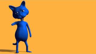 ***Not For Children*** poly cat stretch test animation motion capture