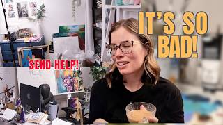 Reviving My Art Studio and Organizing Art Supplies!