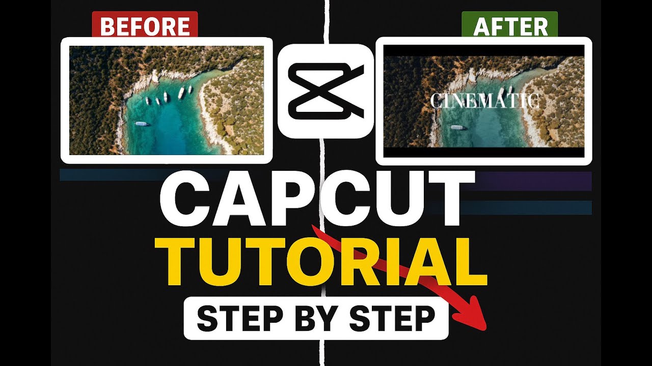 CapCut Tutorial for Beginners 2025 | Step by Step Cinematic Video Editing
