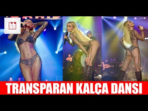 Transparan Elbiseyle Sahneye Çıkan Gülşen Kalça Dansı Yaptı !