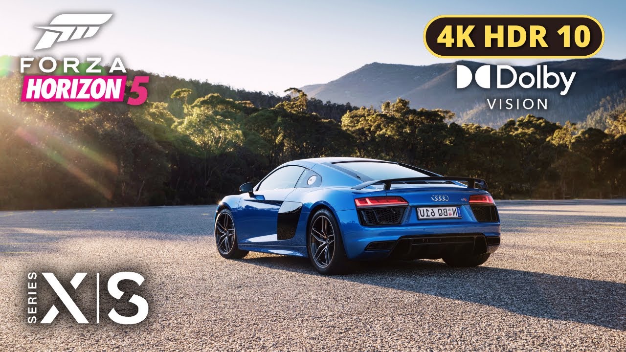 Forza Horizon 5 Audi R8 V10 Plus HDR Gameplay Xbox Series X (Dolby ...