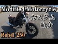 Rebel250 カスタム全紹介