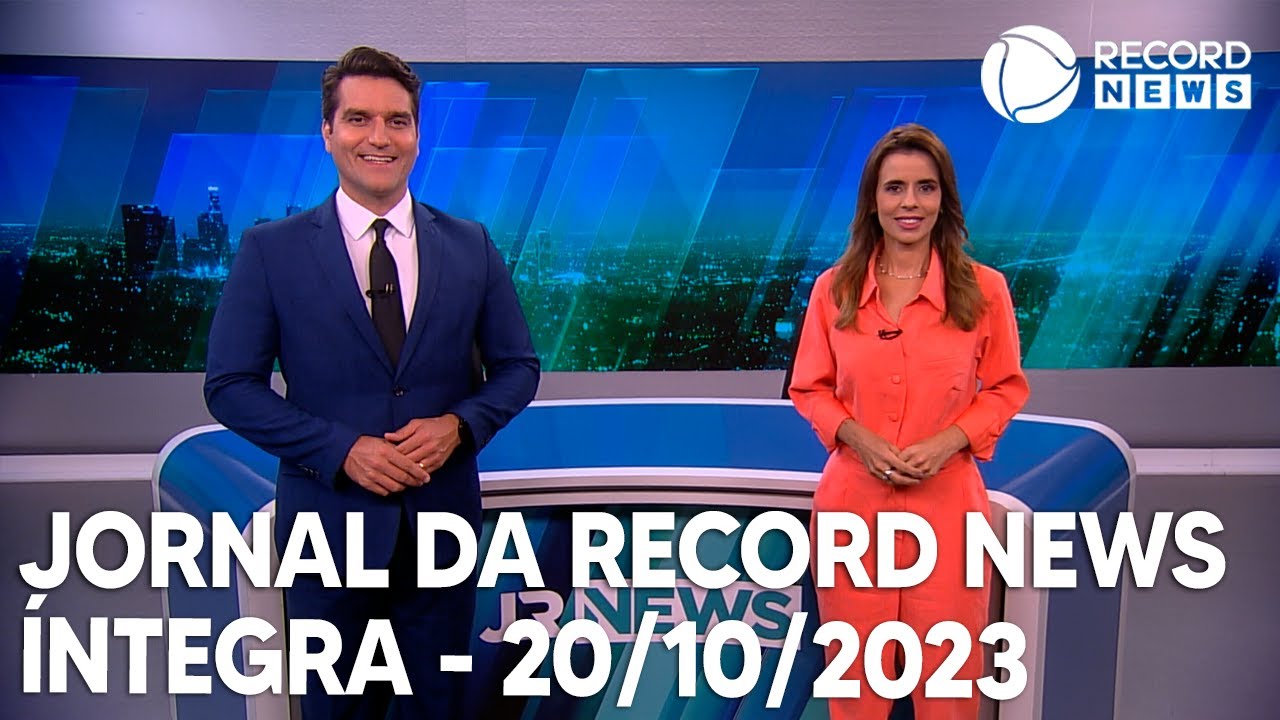 Jornal da Record News – 20/10/2023