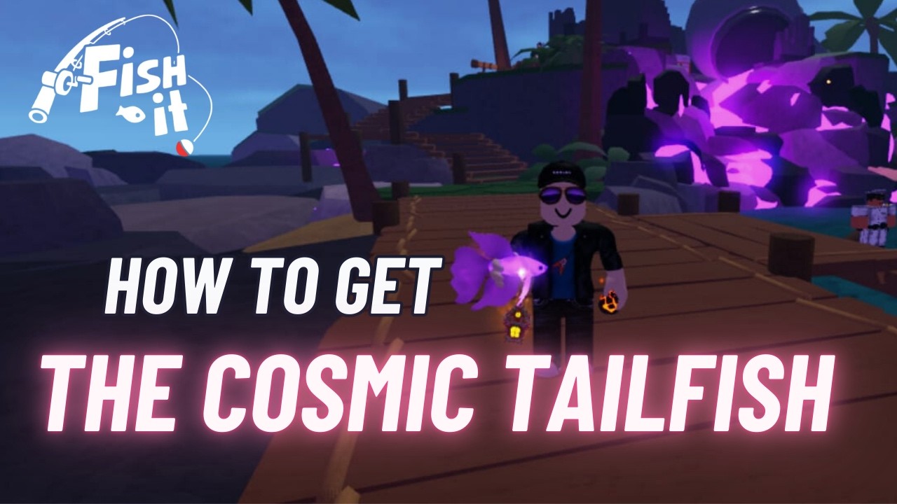 I Didn’t Expect This! - How to Catch Cosmic Tailfish & Unlock Submarine ...