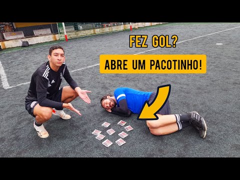 FEZ GOL? ABRE UM PACOTINHO DA COPA DO MUNDO!! (TIRAMOS O NEYMAR LEGEND!?)