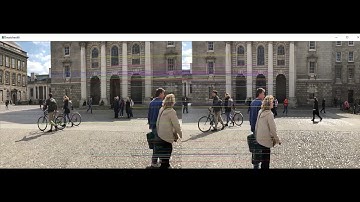 Video mosaic/panorama application