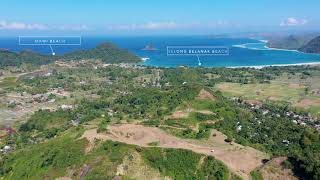 Land for Sale in Lombok  Selong Terraces overlooks Selong Belanak Beach