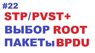 Выбор STP Root и как работают BPDU