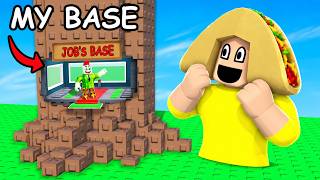 Job Maakt Beste Geheime Basis In Roblox!