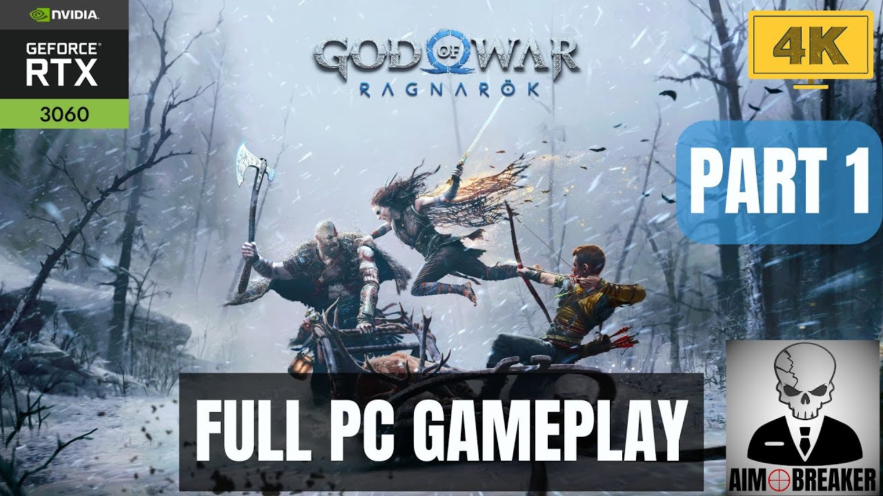 GOD OF WAR RAGNAROK: ATREUS TURNS INTO A BEAR & THOR FIGHT! (GOW PC PART 1)