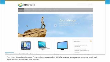 OpenText - Information Flow Demo - Create to Consume (CEM)