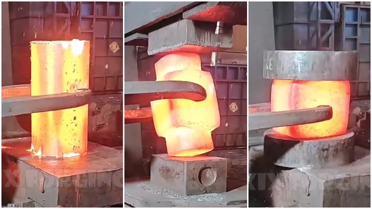 Billet In Forging How To Professionally Forge Steel Billets EP507 #satisfying #forging # ...