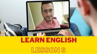 Learn English: Beginner Level with Sa'ed Smadi - Lesson 6
