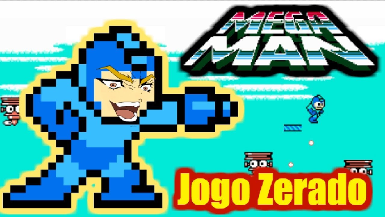 Mega Man (NES) - ZERADO - Jogo terminado usando Za Warudo!