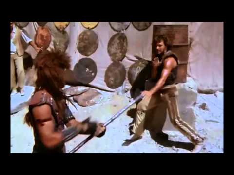 Steel Dawn Town Fight Scene Patrick Swayze