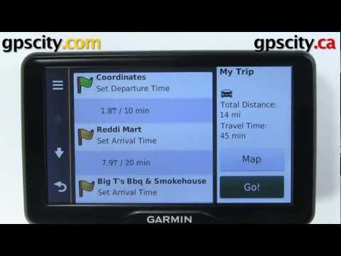 Garmin nuvi 2797LMT: Trip Planner (Where to gotom Routes)