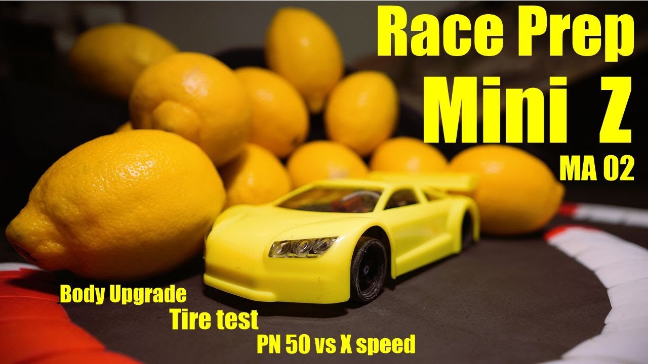 Race Prep Mini-Z - X speed vs PN50T - Faster Body, Tires #rccar