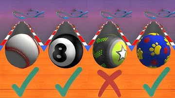 Going Balls 🥇: Who Will Win| SpeedRun Challenge| Portal Walkthrough 💥| Android Games/ iOS Games