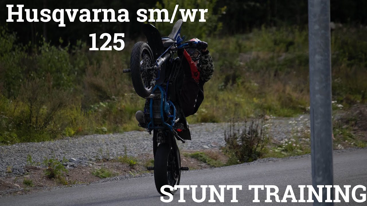 Husqvarna sm/wr 125 Stunt Training
