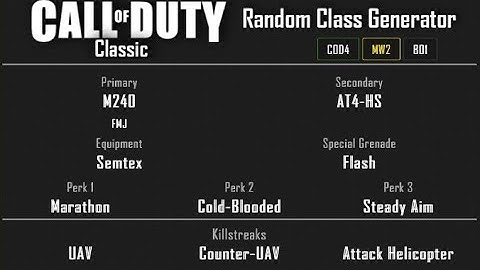 MW2 - Skidrow Ground War Domination (35-25) Random Class Generator #165 [2021]