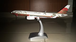 Gulf Air Airbus A330 200 50th anniversary Hogan Wings Scale 1:200 FIRST ON YOUTUBE