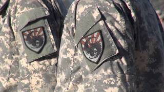 Fort Report 111th MI Brigade Insignia Unveiled