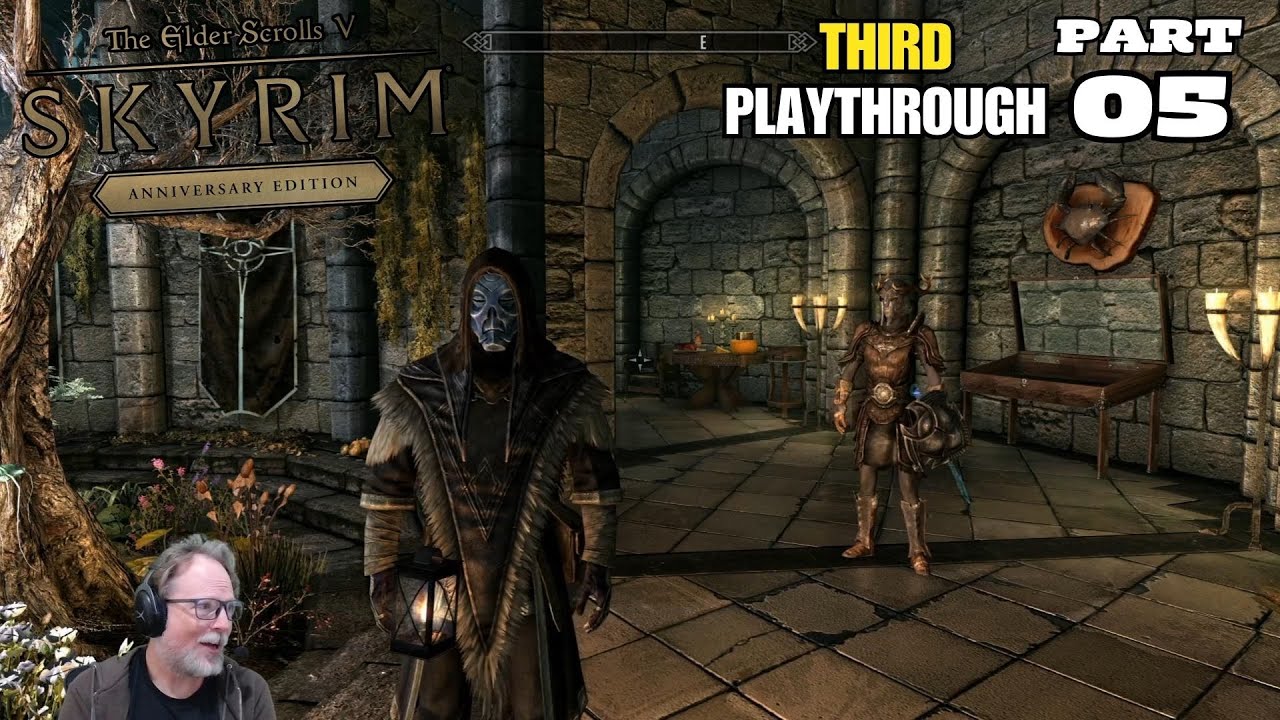 Let's Play The Elder Scrolls V: Skyrim Anniversary Edition - Third Character Part 5