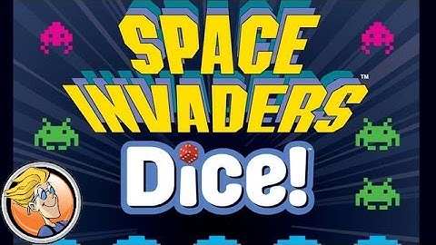 Space Invaders Dice! — game preview at GAMA Trade Show 2017