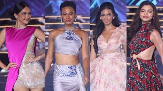 Miss Universe PH 2024 delegates stun in their flowy  dresses during opening number of inaul show