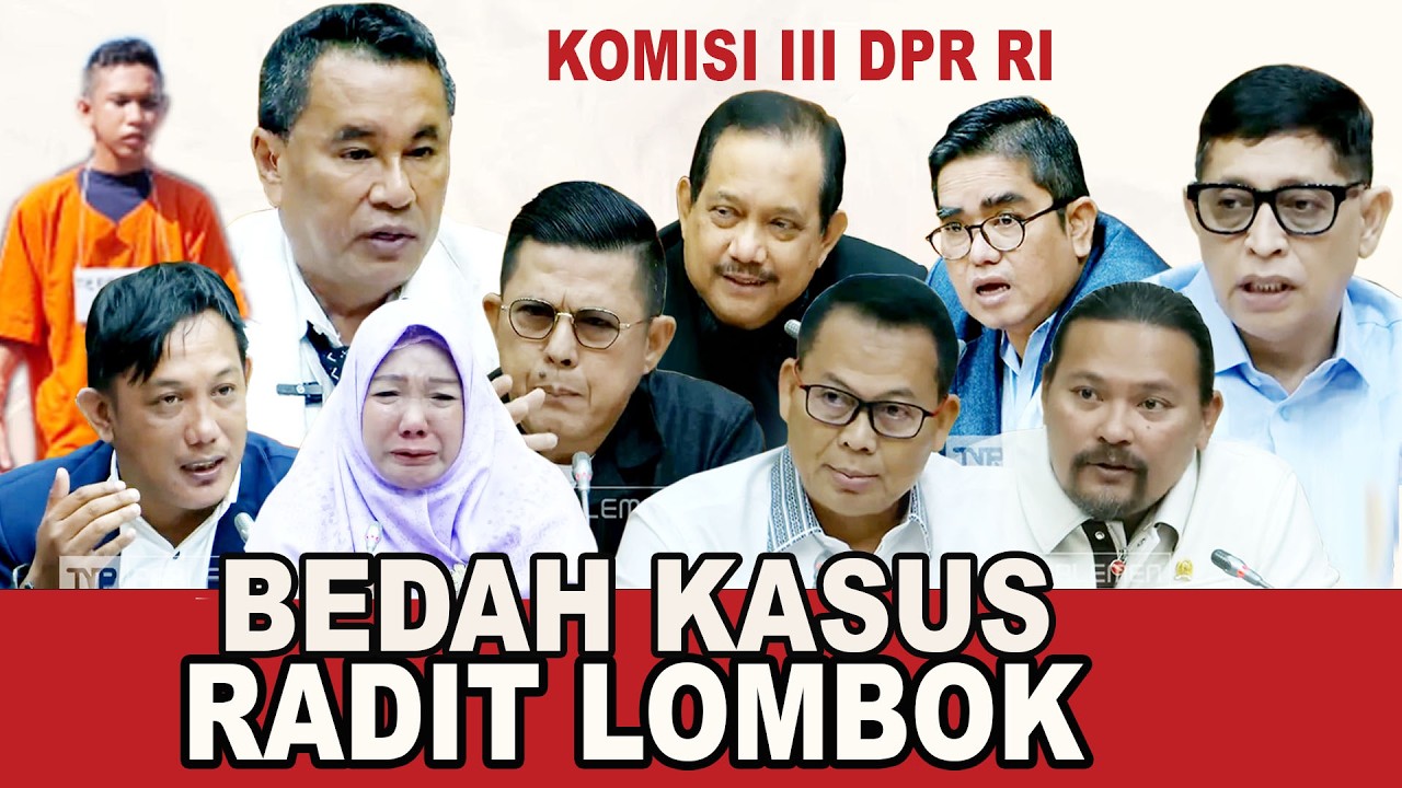 Bedah Kasus Radit Lombok Bersama Hotman Paris dan Komisi III DPR RI