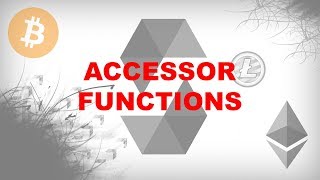 Accessor Functions [Create Blockchain Applications Using Solidity]