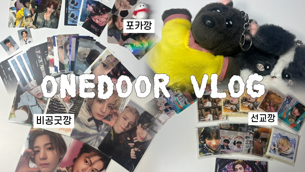 [원도어 브이로그] ˚₊·날 보고 씩 웃네 뭐 이리 예뻐  ̈˚ෆ* • 포카깡 • 쁘넥도깡 • 비공굿깡 • 선교깡 • 원도어 • 보넥도 • 400년 •
