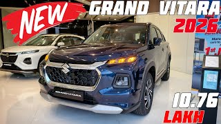 2026 New Maruti Grand Vitara Alpha Optional Review || Smart Hybrid Car || Grand Vitara Car