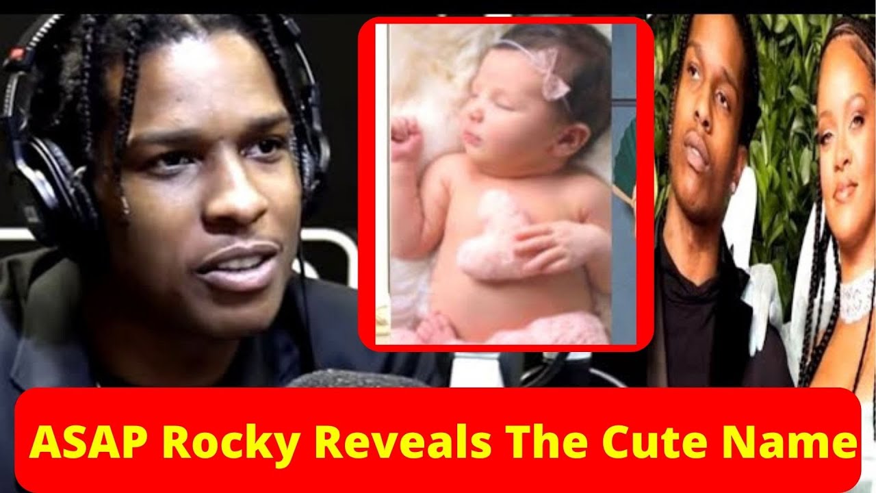 Asap Rda Baby Name shorts news : ASAP Rocky Reveals The Cute Name Of His and RiRi's ...