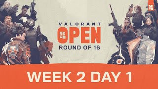 SKWAD Valorant Open | Round of 16 | Week 2 Day 1