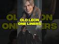 old leon one-liners #residentevilrequiem #residentevil9 #leonkennedy #shorts #explore #re9 #xyzbca