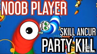 WORMS ZONE || ZONA CACING SKILL NOOB PLAYER..... screenshot 3