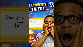 How to Solve √(3^x) = 9 | Exponents Made Easier