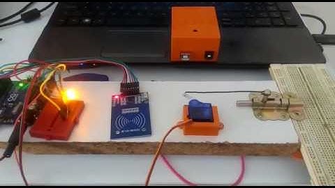 Arduino Rfid Kapı kilidi projesi Metin GÜVEN